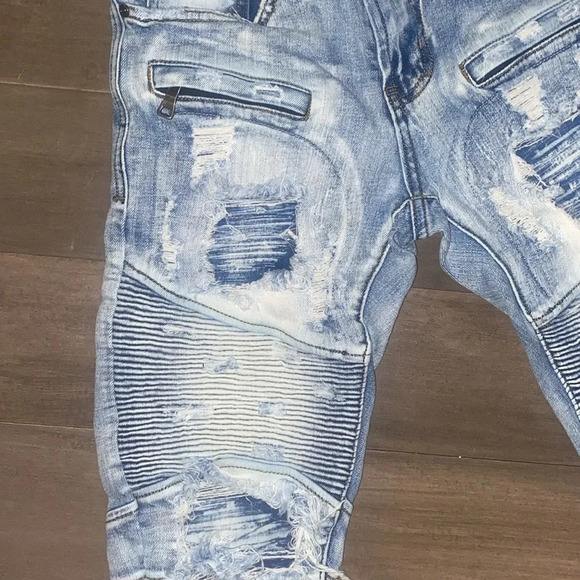 Preme Y2K distressed jeans - Picture 3 of 7